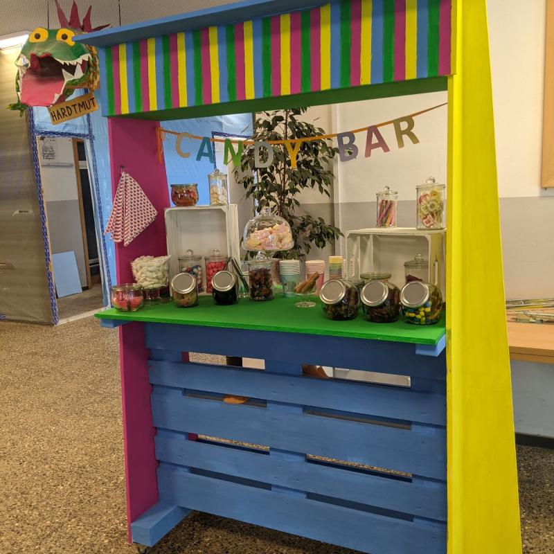 Selbstgebastelte Candybar