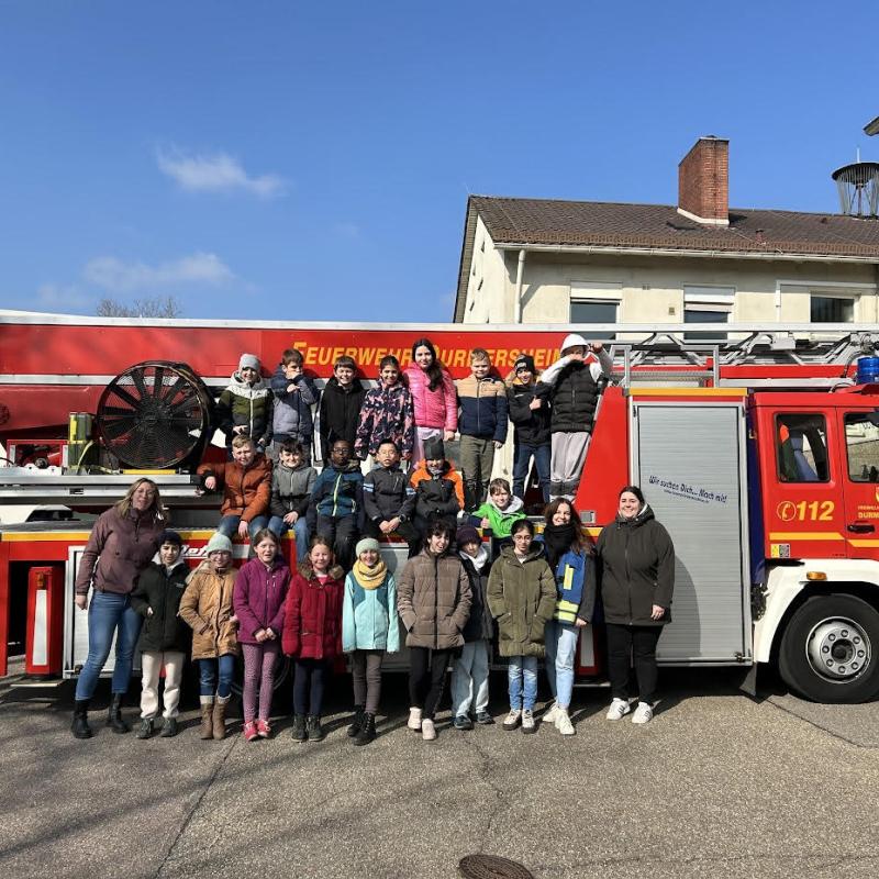 Bei der Feuerwehr