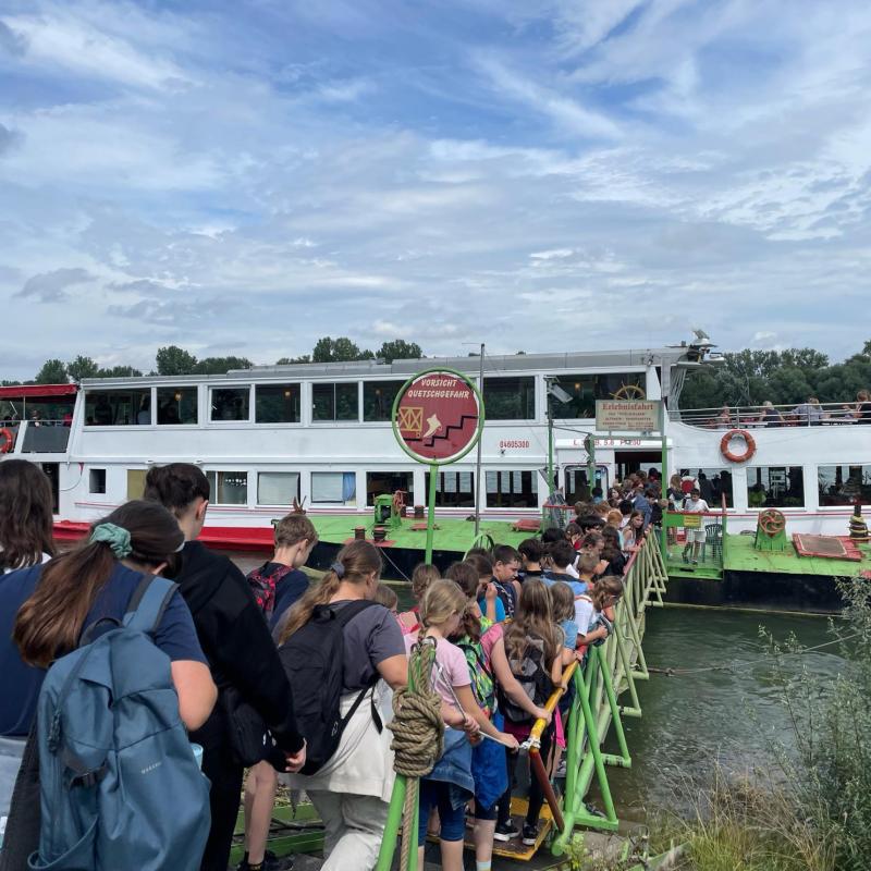 Stufe 5 im Landschulheim in Speyer